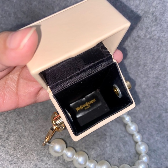 Yves Saint Laurent Libre Perfume Box Converted Bag Beige - Picture 14 of 15